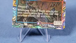 Don and Raph Hard Science - Borderless - Teenage Mutant Ninja Turtles - NM - Image 4