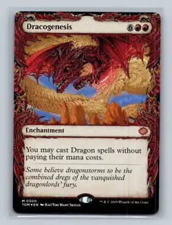 MTG - Dracogenesis (Showcase) - 300 - Dragonstorm - Mythic - Foil - NM - Image 1