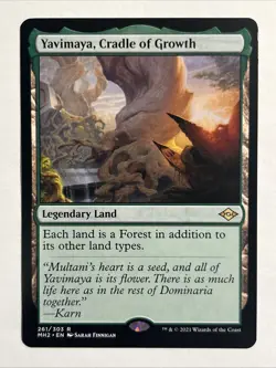 Yavimaya, Cradle of Growth Modern Horizons 2 Regular - Image 1