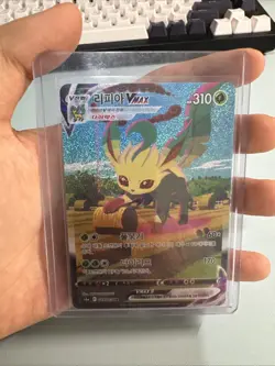 Leafeon Vmax 089/069 HR - Korean Pokemon Cards Eevee Heroes - Hyper Rare NM/M! - Image 1