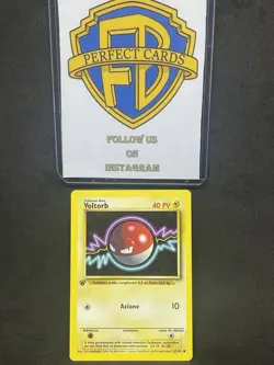 POKEMON SET BASE 1° EDIZIONE VOLTORB COMUNE 67/102 NM - Image 1