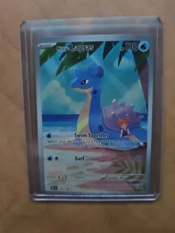Misty's Lapras - 194/182 - Pokemon Destined Rivals - Illustration Rare - NM - Image 1