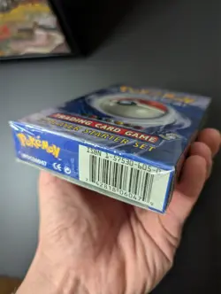 Mint Factory Sealed 2-Player Starter Set Deck Hangtag Pokemon TCG Base Set 1999 - Image 3