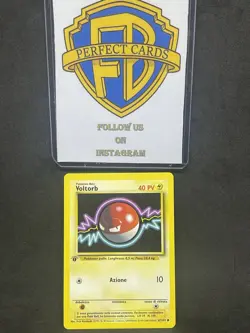 POKEMON SET BASE 1° EDIZIONE VOLTORB COMUNE 67/102 NM - Image 1