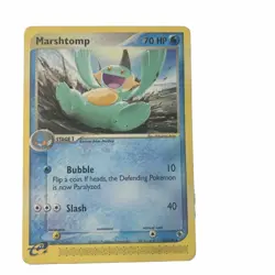 Pokemon TCG Marshtomp EX Ruby & Sapphire 40/109 Regular Uncommon - Image 1