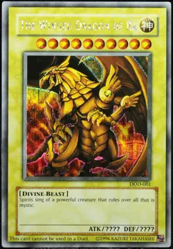 Yu-Gi-Oh! The Winged Dragon Of Ra DOD-001 Prismatic Secret Rare [G] Promo 2004 - Image 1