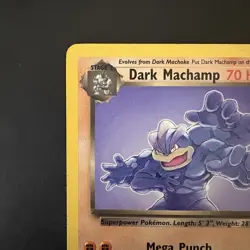 Vintage Pokemon Team Rocket Dark Machamp 27/82 Non-holo Rare WotC 2000 - Image 2
