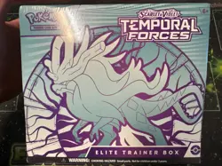 Pokemon TCG: Scarlet & Violet TEMPORAL FORCES Wake Elite Trainer Box ETB SEALED - Image 1