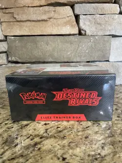 Pokemon Destined Rivals ETB Elite Trainer Box Brand New & Sealed Rare Mew SP 🔥 - Image 5