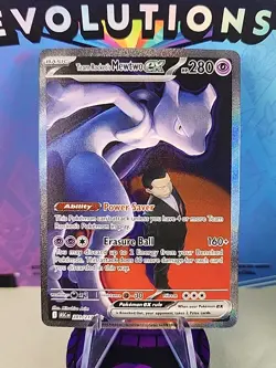 Pokemon TCG Team Rockets Mewtwo EX SIR 281/217 - Image 1