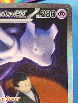 Pokemon TCG Team Rockets Mewtwo EX SIR 281/217 - Image 3
