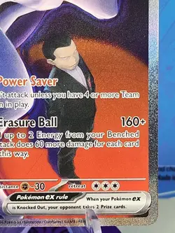 Pokemon TCG Team Rockets Mewtwo EX SIR 281/217 - Image 4