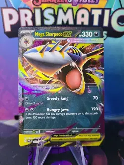 Mega Sharpedo ex 061/094 ME02: Phantasmal Flames Pokemon TCG - Image 1