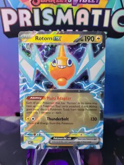 Rotom ex 029/094 Double Rare ME02: Phantasmal Flames Pokemon TCG NM - Image 1