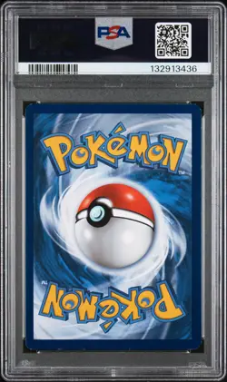 2017 POKEMON SUN & MOON BURNING SHADOWS #28 ALOLAN NINETALES-HOLO PSA 7 - Image 2