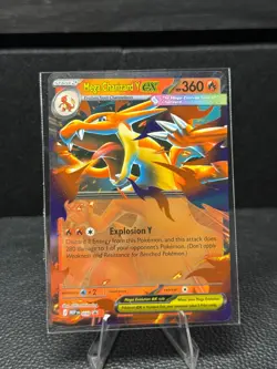 Mega Charizard Y ex 030 Holo Promo Mega Evolution Promo Pokemon Near Mint - Image 1