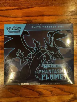 Pokemon TCG: Mega Evolution Phantasmal Flames ETB Factory Sealed 🔥 - Image 1