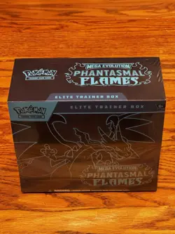Pokemon TCG: Mega Evolution Phantasmal Flames ETB Factory Sealed 🔥 - Image 2