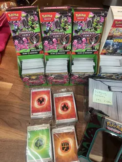 1500+ Pokemon scarlet and violet Lot - Common/Uncommon/Rare. holo and reverse - Image 4