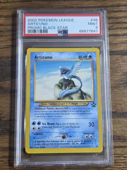 Pokemon Wotc Black Star Promo # 48/53 ARTICUNO PSA 9 - Image 1