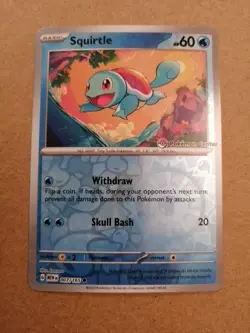 Squirtle - 007/165 - SVP Black Star Promos Pokemon Center Exclusive NM - Image 1