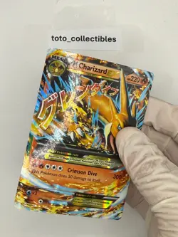 M Charizard EX 13/108 Ultra Rare Pokemon TCG XY - Evolutions LP - Image 3