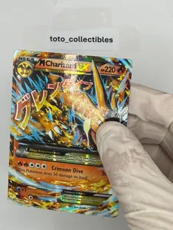 M Charizard EX 13/108 Ultra Rare Pokemon TCG XY - Evolutions LP - Image 4