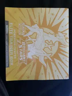 Pokemon Brilliant Stars Elite Trainer Box / Etb Arceus English Pokemon TCG Dent - Image 1