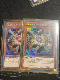 Yu-Gi-Oh! Droll and Lock Bird RA02-EN006 Collector's Rare - Image 1