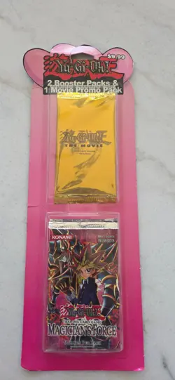 Konami Yu-Gi-Oh! Magician's Force Sealed Booster Pack English Edition - BONUS! - Image 1