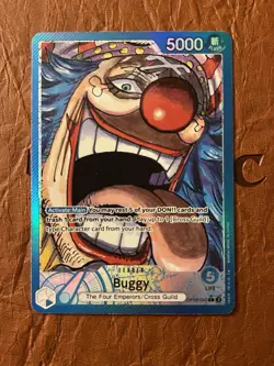 Buggy Leader Alt Art (Emperors In The New World OP-09 #42) One Piece English - Image 1
