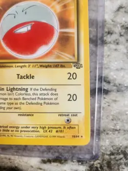 Electrode - NM Non Holo Rare - Vintage 18/64 English Jungle Pokemon Card - Image 3
