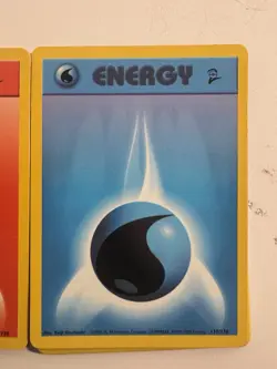 Pokemon TCG 17-Card Lot…..Fire Energy. Water Energy. 126/130 & 130/130 WOTC - Image 2