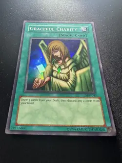Yu-Gi-Oh! Graceful Charity SDP-040 Super Rare YuGiOh Card - LP+ Unlimited - Image 4