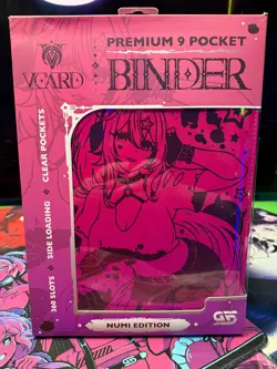 Gamersupps VCard Numi Premium 9 Pocket 360 Card Binder New In Box TCG Vtuber GG - Image 1