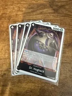 One Piece Card Game: Dr. Hogback (Foil OP06-090) x4 - Wings of the Captain - Image 1