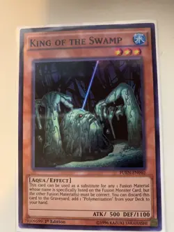 Yu-Gi-Oh! TCG King of the Swamp Fusion Enforcers FUEN-EN040 1st Edition Super... - Image 1
