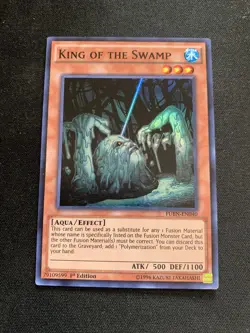 Yugioh 1x King Of The Swamp FUEN-EN040 Super Rare 1st Edition Mint! - Image 1
