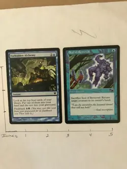 magic the gathering cards Seal of Removal Forbidden Alchemy - Image 1