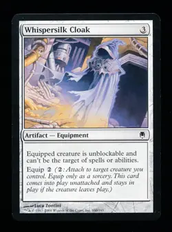 * * 1x Whispersilk Cloak x1 * * Darksteel MTG NM Near Mint - Image 1