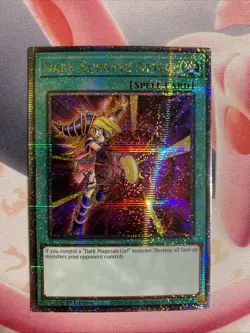 Dark Burning Attack 1st Edition Quarter Century Secret Rare RA04-EN245 Yu-Gi-Oh! - Image 1