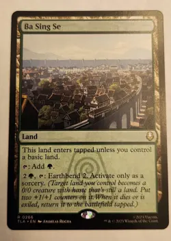 Ba Sing Se Avatar: The Last Airbender Regular Rare Land NM+ - Image 1