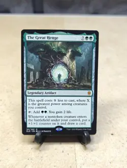 The Great Henge - MTG Magic The Gathering 2019 Wizards 161/269 - Image 2