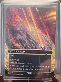 Lotus Field (0023) (Borderless) Edge of Eternities: Stellar Sights MTG Reg. NM - Image 3