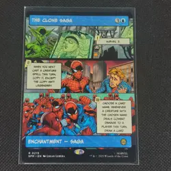The Clone Saga - 0219 - R - Non Foil - Borderless - Spider-Man - MTG - NM/M - Image 1