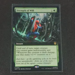 Strength Of Will - 0267 - R - Non Foil - Extended - Spider-Man - MTG - NM/M - Image 1