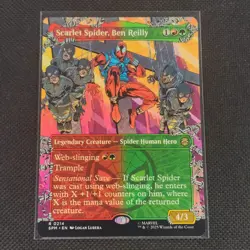 Scarlet Spider, Ben Reilly - 0214 - R - Non Foil - Borderless - MTG - NM/M - Image 1