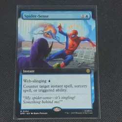 Spider-Sense - 0254 - R - Non Foil - Extended - Spider-Man - MTG - NM/M - Image 1