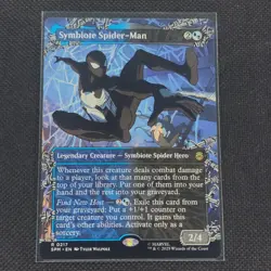 Symbiote Spider-Man - 0217 - R - Non Foil - Borderless - Spider-Man - MTG - NM/M - Image 1