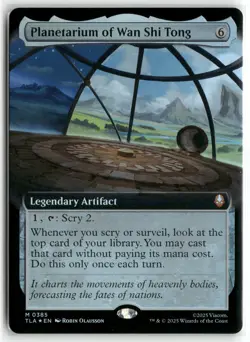 Planetarium of Wan Shi Tong (Extended Art) M Avatar 385 NM - Foil - Image 1